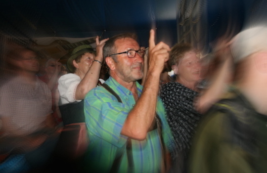 Neurosenheimer - Auftritt im Tradimixzelt auf dem Drumherum in Regen, Juni 2014
